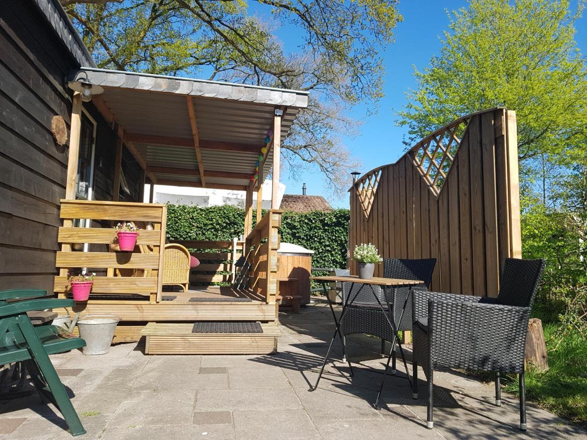 Chalet 2 Pers Met Hottub - Aan De Bosrand - Ijsselmeer - Gaasterland - Bos Rijs Zewnętrze zdjęcie